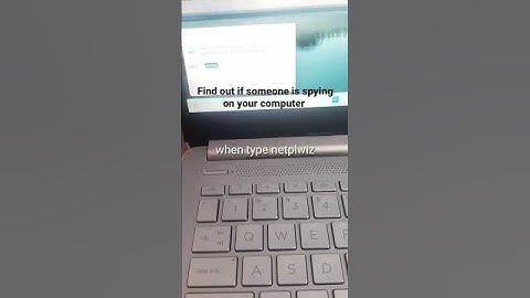 Find out if someone is spying on your computer  #laptop #shorts #youtubeshorts #kvcomputertech
