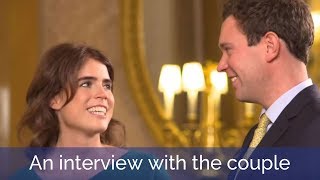 Princess Eugenie and Jack Brooksbank talk about their upcoming wedding