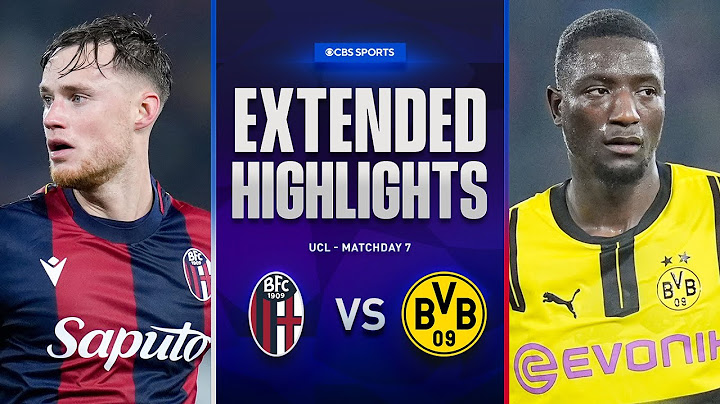 Bologna vs. Borussia Dortmund: Extended Highlights | UCL League Phase MD 7 | CBS Sports Golazo