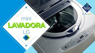 Mini Lavadora Twin de LG para lavado eficiente y delicado YouTube
