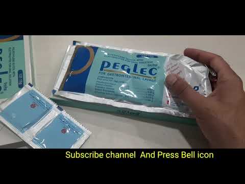 Vídeo: Para que é usado o Peglec?