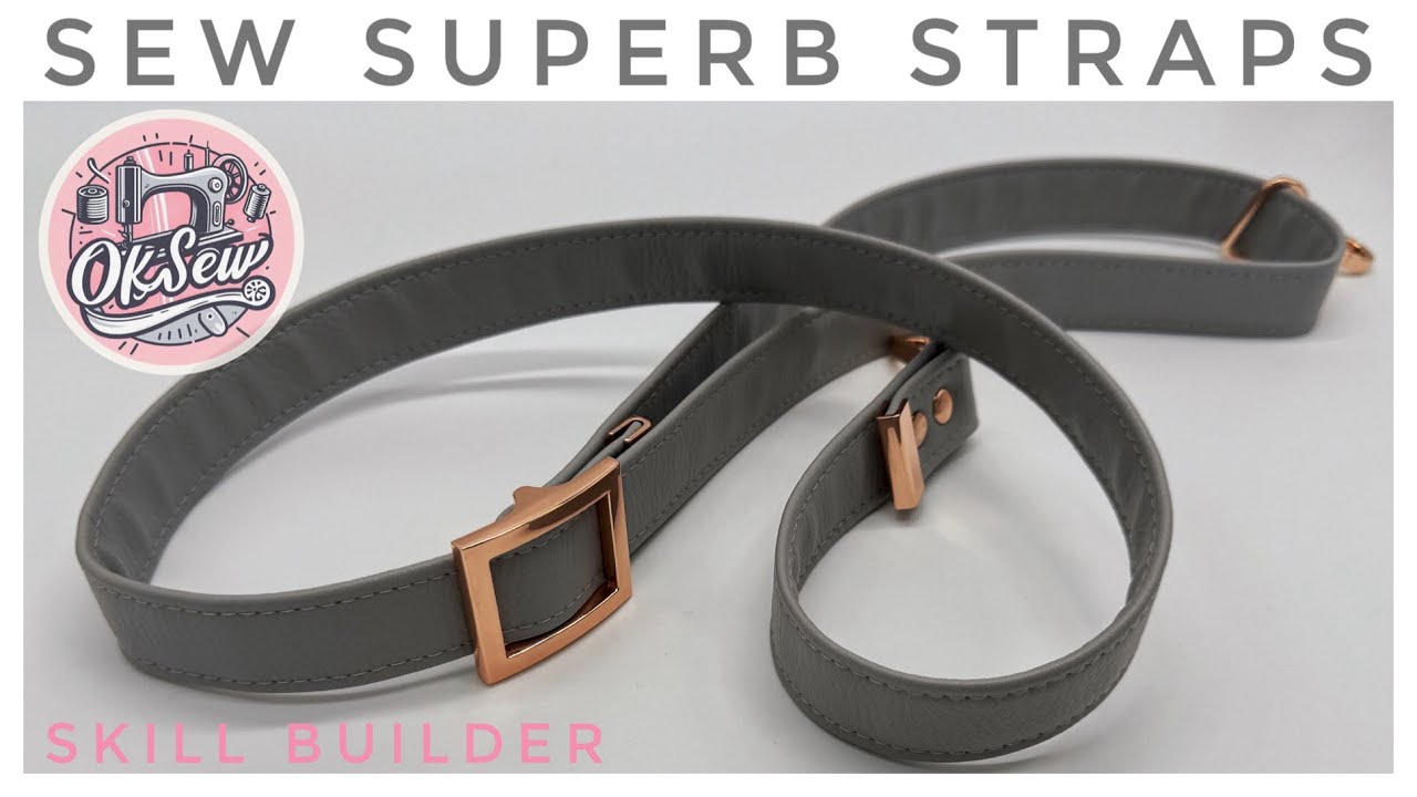 Sew A No-Twist Adjustable Vinyl Crossbody Strap