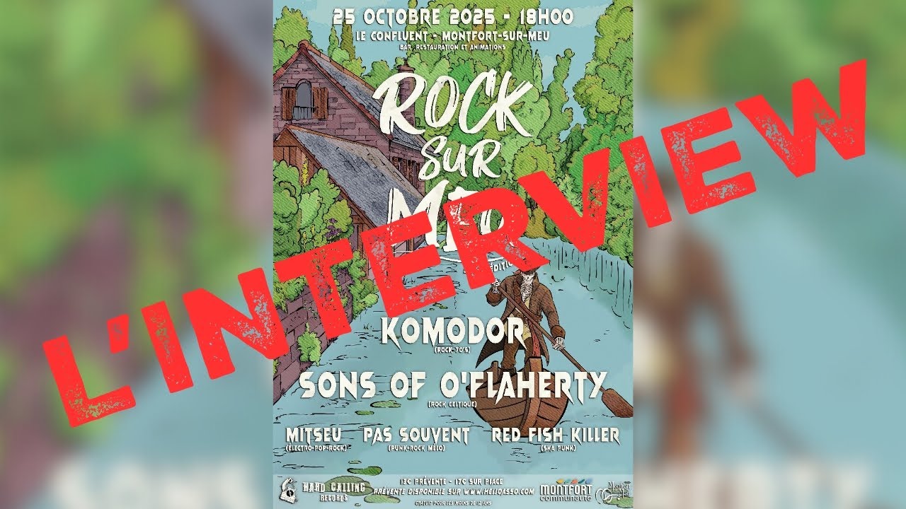 Decouvrez l'interview de Pierre, organisateur du festival Rock sur Meu.