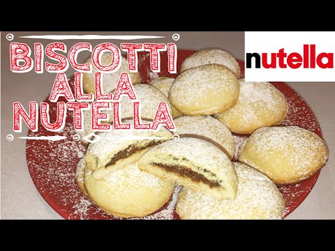 Video: Biscotti Alla Nutella