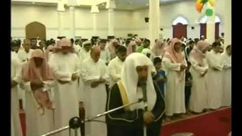 تلاوة الشيخ سعد الغامدى ما شاء الله تلاوة رائعة من نوادر تلاوات الصلاة 480P