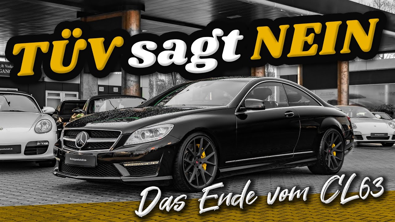 Der TÜV sagt NEIN | Nächster Stopp: Stilllegung + was ein Tesla im Auspuff macht? | CL63 AMG | DAG