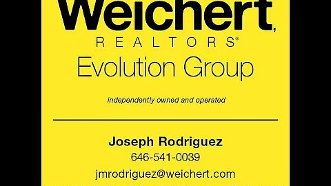 Get to know Joseph Rodriguez of Weichert REALTORS Evolution Group.