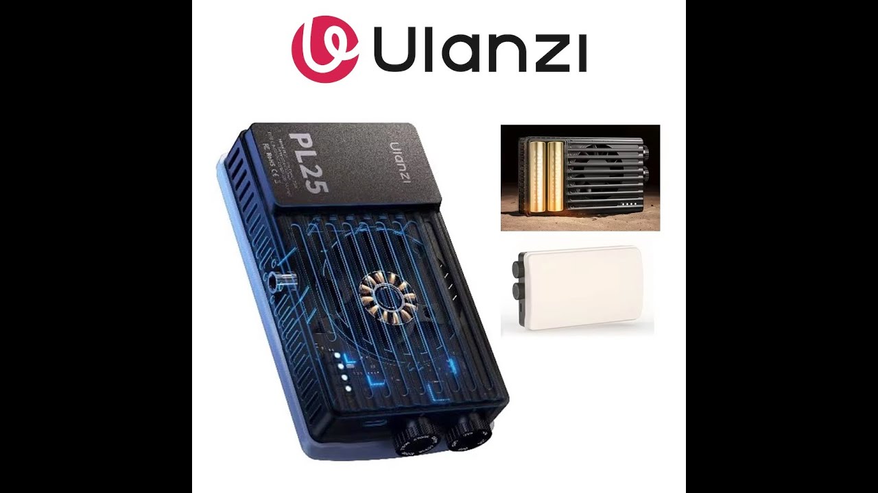 Ulanzi PL25 25W Bi-Color LED Video Light