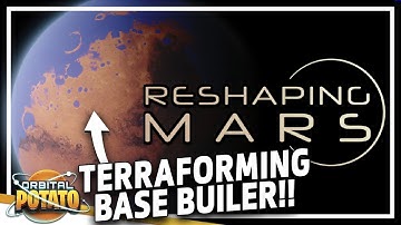 INDUSTRIAL Martain City Builder!! - Reshaping Mars FULL RELEASE - Colony Sim Base Builder