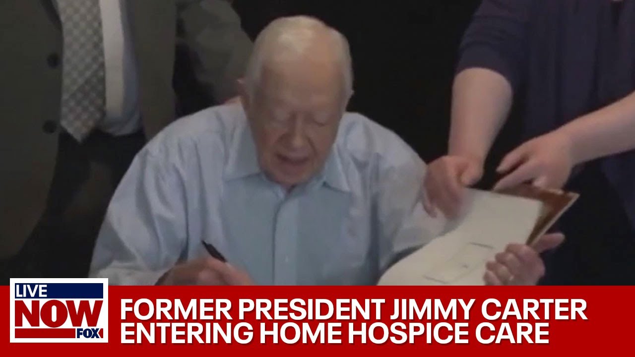 Former President Jimmy Carter enters hospice care  | LiveNOW from FOX