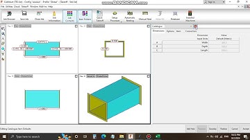 quick ductwork estimation in camduct