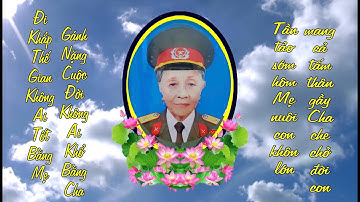 LỄ TANG CỤ LÃO ĐỒNG CHÍ BÙI THỊ BƯỚM 96 TUỔI