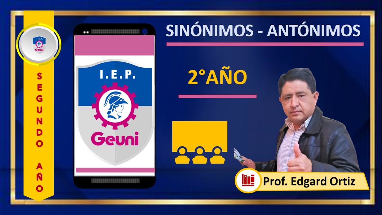 Sinónimos - Antónimos