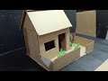 How to Make a Cardboard Home #cardboard #videos #craft #home #diy #house #craft #handmade #asmr