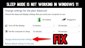 [FIX] Sleep Mode is not working in Windows 11 [ Fix missing Sleep ]