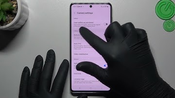 How to Turn On/Off Camera Mirror Effect on SAMSUNG GALAXY A73 – Manage Camera Settings