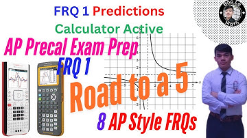 AP Precalculus FRQ #1 Walkthrough | Ace the Free Response!