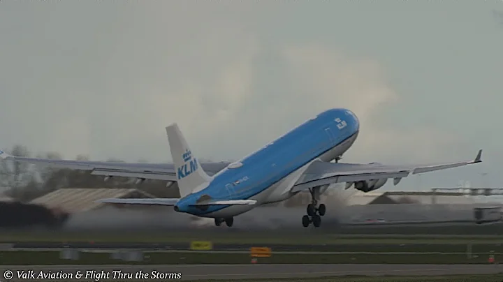 Last Flight of Captain A330 Peter de Bruin @ KLM