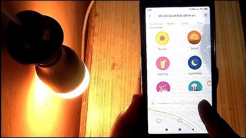 Yeelight Smart Led Bulb Paired With Yeelight App | Xiaomi Mi Yeelight Led Smart Light Bulb Setup#