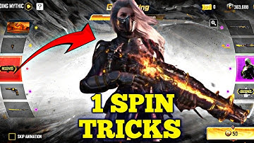 1 Spin Tricks lucky Draw | Cod mobile Draw Tricks | How To get tricks in Codm | Draw