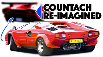 Lamborghini Countach Re-design: Mission impossible?