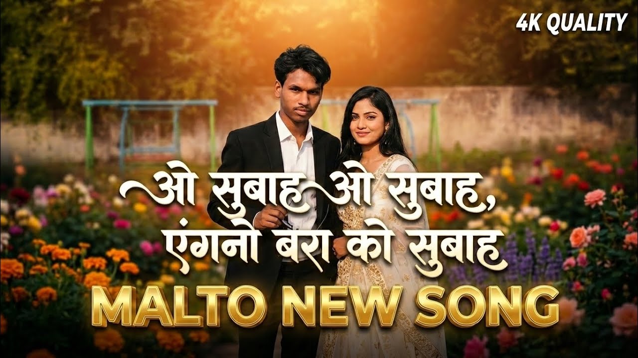 Malto new song || 🎶lyrics[ ओ सुबाह ओ सुबाह, निंन एंगनो बरा को सुबाह ] #malto #maltosong,siman malto,