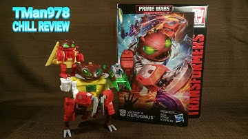 TRANSFORMERS TITANS RETURN REPUGNUS PRIME WARS TRILOGY CHILL COMPARISON REVIEW