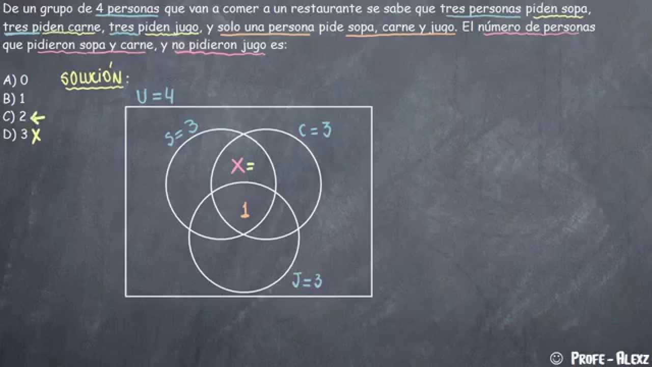 Diagrama de Venn con tres conjuntos problema 213 - YouTube