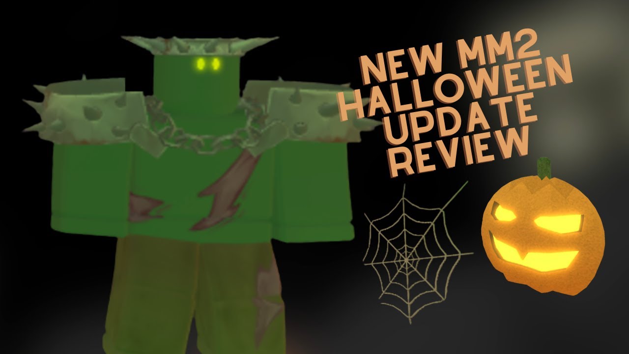 New Halloween Update MM2! Review (Roblox Murder Mystery 2 Halloween