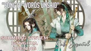 Vignette de la vidéo "Song of Words Unsaid (忘言歌) - R1SE (Zhao Lei) [Scumbag System DONGHUA OP.] || Sub Español"