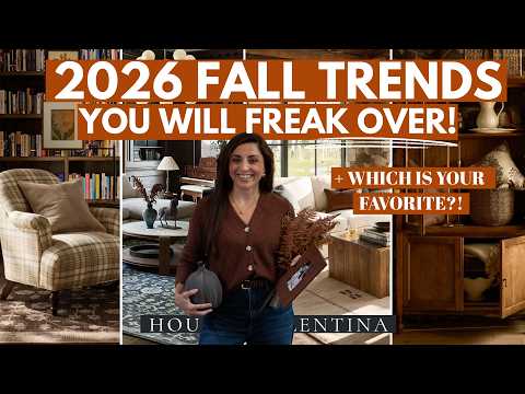 Fall Home Trends you WILL FREAK over! (It's going to be the coziest season yet!) Beautiful and easy autumnal decorative ideas to try now hqdefault