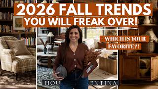 Fall Home Trends you WILL FREAK over! (It's going to be the coziest season yet!)