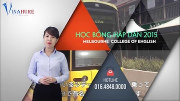 Học bổng du học Úc 2015 từ trường Melbourne College of English ( SACE)