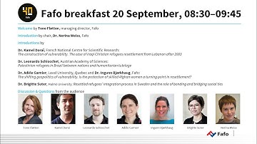 How are refugees selected for resettlement?