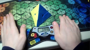 POV: You are the WORLD RECORD holder (1.25 Pyraminx Average of 5)