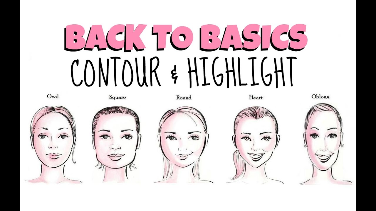 Back To Basics Contour Highlight For All Face Shapes Demo Youtube