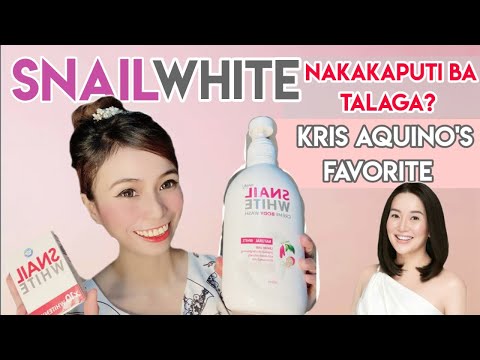 SNAIL WHITE x10 WHITENING & SNAIL WHITE BODY WASH REVIEW | PHILIPPINES