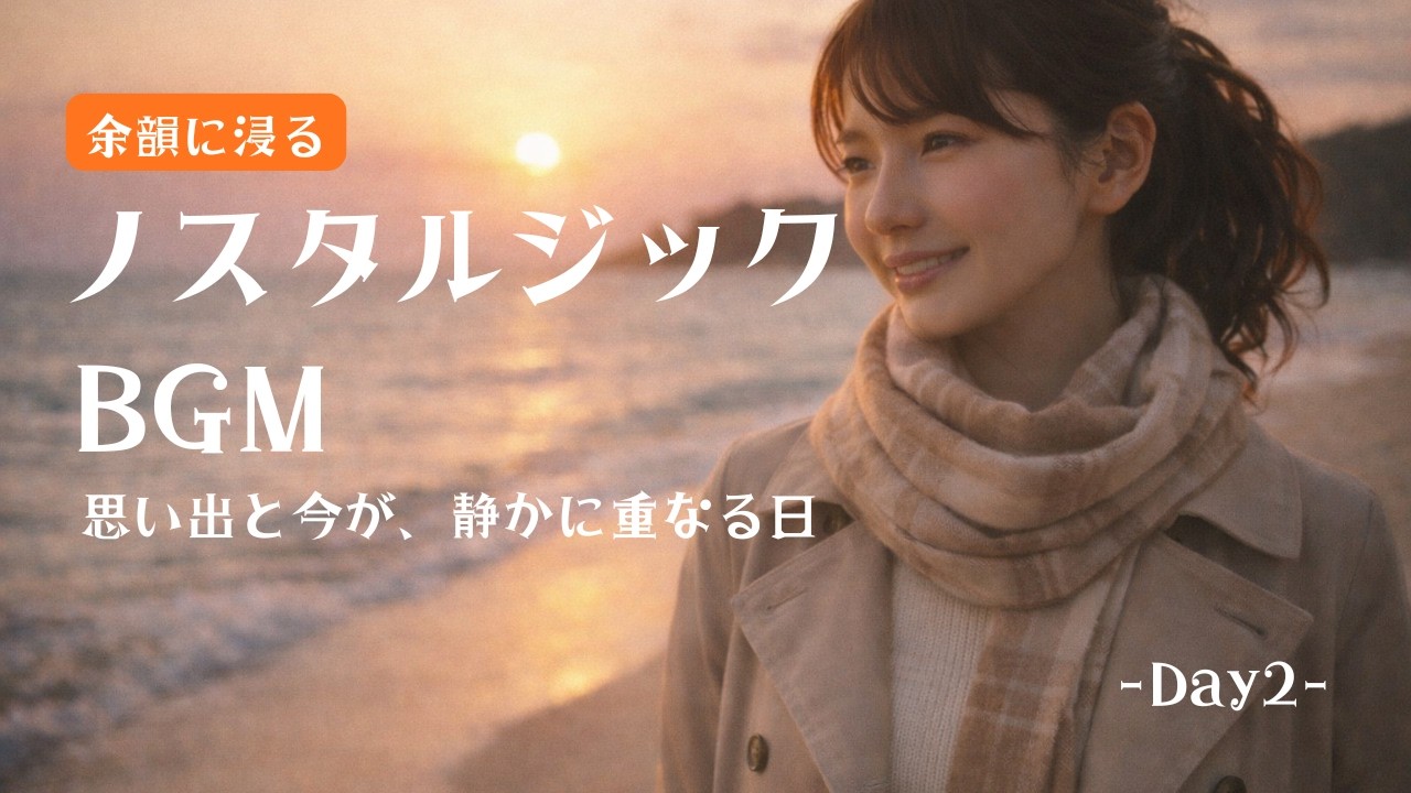 余韻に浸る ノスタルジックBGM｜思い出と今が、静かに重なる日｜作業・読書・憩いの時間【まほろね珈琲店 -Day 2-】