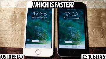 iPhone 5S - iOS 10 BETA 7 vs. iOS 10 BETA 6 : Speed Test! #ios10beta6 #ios10beta7 #iPhone5S