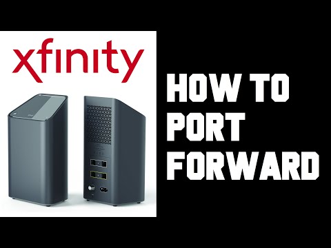 Xfinity How To Port Forward - xFinity Gateway Port Forwarding Video Games Instructions Guide Help