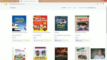 Membangun Aplikasi Perpustakaan Modul Web Programming III Dengan Code Igniter