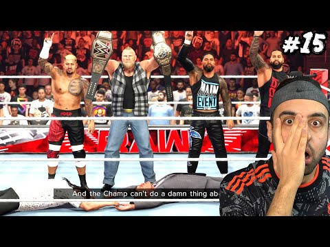 BROCK LESNAR WWE YE GERİ DÖNDÜ VE KEMERLERİMİ ÇALDI 😱 WWE 2K24 İYİ KARİYER #15