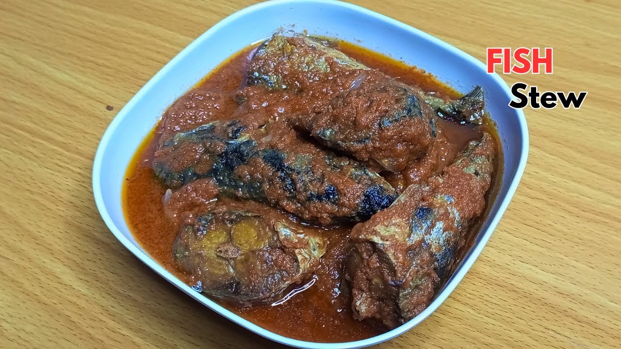 HOW TO PREPARE FISH STEW IN NIGERIA | How To Make Simple Fish Stew