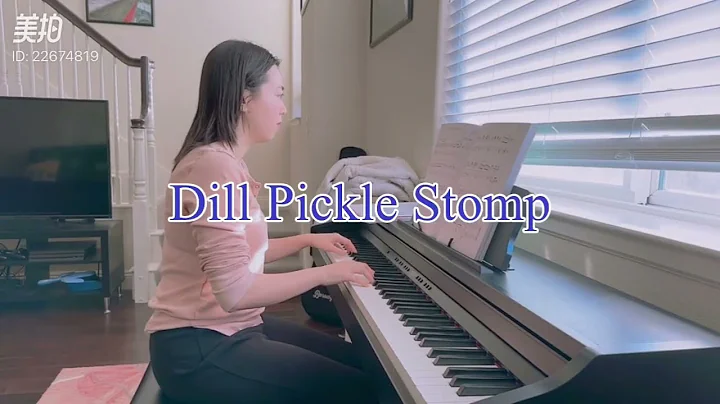 Dill Pickle Stomp piano Jazz and Blues level 2B