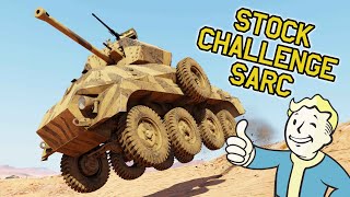 STOCK BOBBLEHEAD CHALLENGE  SARC MkVI 6pdr in War Thunder  OddBawZ