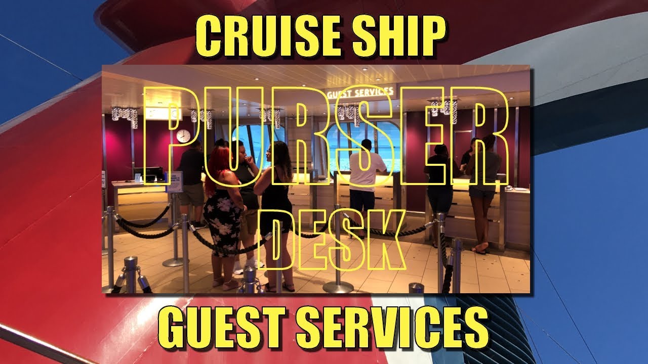 purser job in cruise ship