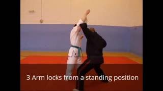 3 Arm Locks From A Standing Position