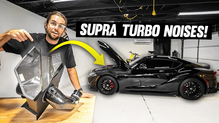This Intake Makes Insane Turbo Sounds 😳 (Toyota Supra Armaspeed Intake Install)