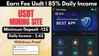 2024 New Usdt mining platform, new wealth platform free Trx instant withdrawal.#trx#usdtsite