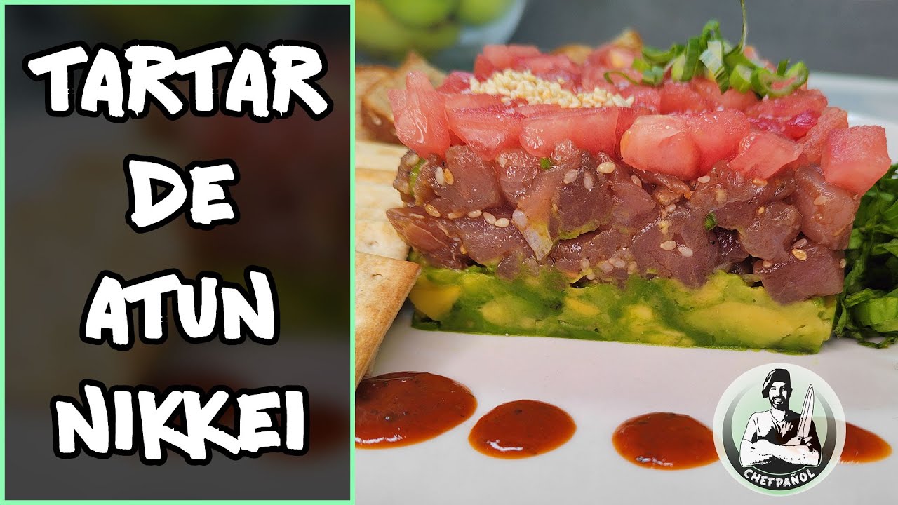Tartar de Atún 😍😜, la receta de los chefs Nikkei👩‍🍳, expertos en pescado crudo🐟